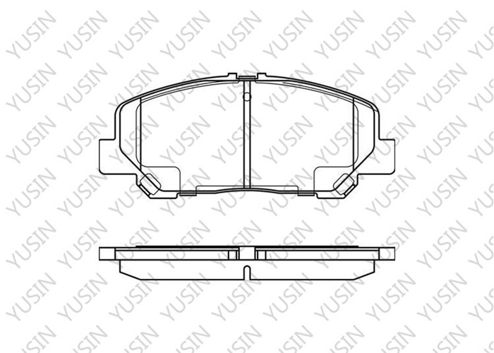 Brake pad for Toyota Previa（ACR50) 2.4/3.5