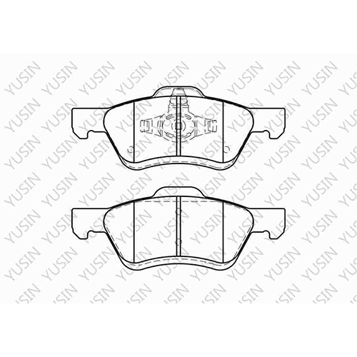 D1047 Front Brake Pad