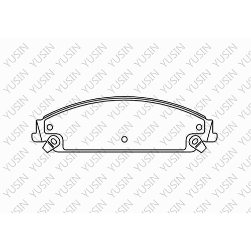 D1058 Front Brake Pad