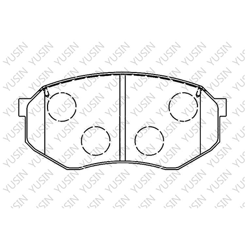D433 Front Brake Pad