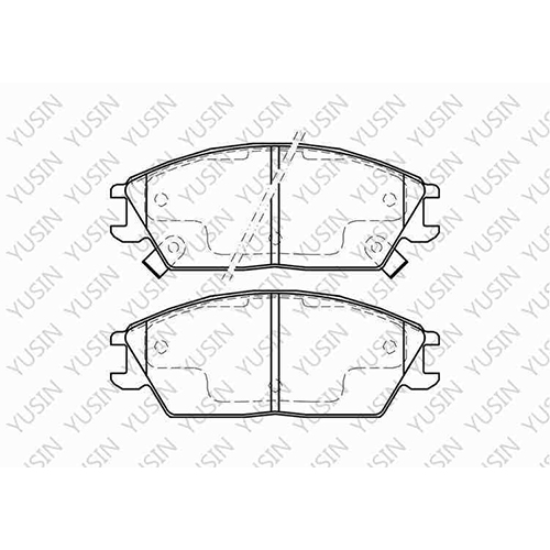 D497 Front Brake Pad
