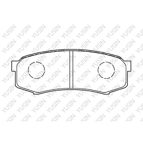 D606 Rear Brake Pad