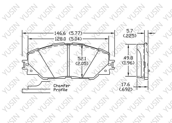 GDB3424 Front Brake Pad