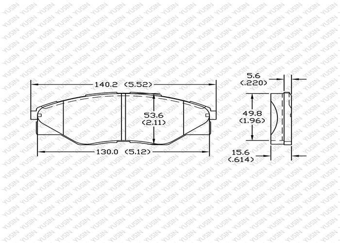 GDB3532 Front Brake Pad