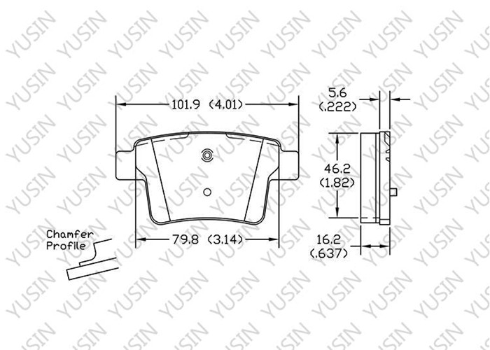 GDB7688 Rear Brake Pad
