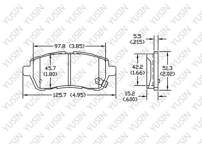 GDB7775 Front Brake Pad