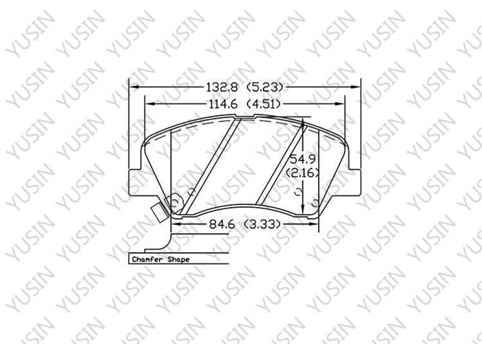 GDB7841 Front Brake Pad